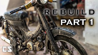 Bajaj M80 Rebuild customization | Part 1