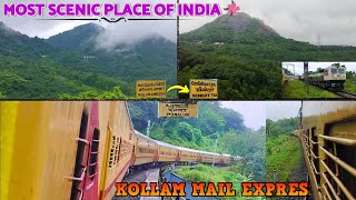 MOST SCENIC PLACE OF INDIA RAILWAY | KOLLAM MAIL EXPRESS PART-3 | INDIAN RAILWAYS | NTG VLOGS