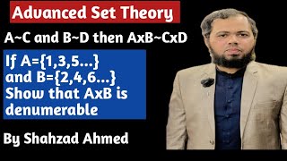 Important theorem on set theory by Shahzad Ahmed.#settheory #mscmath #bsmath #gcuf #punjab #uog