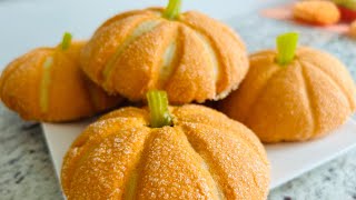 🔴 Melonpan en forma de calabaza | Receta l Thanksgiving recipe