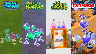 ALL My Singing Monsters Vs The Monster Explorers Vs The Lost Landscapes Vs Fanmade ~ MSM