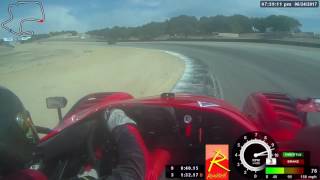 Radical SR3 data lap at Laguna Seca