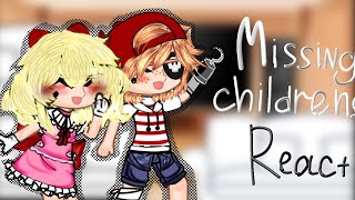 Missing children react to Afton family//English version//Crybaby//❤️❤️