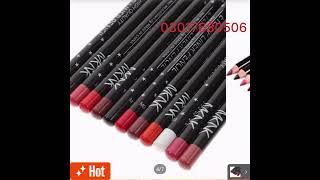 12/6Pcs Professional Lip Liner Set, Waterproof Matte Lip Liner Pencil, Smooth Lip Makeup