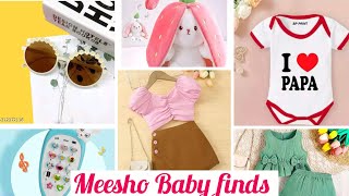 Meesho kids finds|| Baby needs for 0 to 3 yrs|| Baby Products for Meesho under 250 rs || #kidsdress