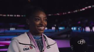 Simone Biles Interview 2023 World Championships