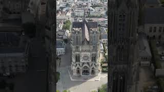 Reims - Cathédrale Notre-Dame (vue drone)