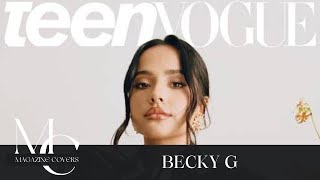 Cover of Teen Vogue's September Issue: Becky G