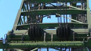 Viper MKII Mid - Wire rope lubricator on ship loader - Norwegian Subtitles