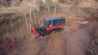 Prinoth RAPTOR 300r in action