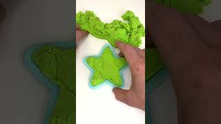 Very Satisfying and Relaxing  Crunchy Colorful Kinetic Sand Cutting vs Beads Part 204 #ASMR #shorts