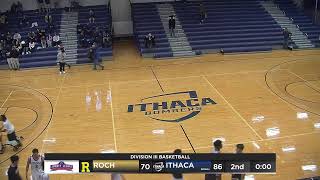 Ithaca Men's Basketball vs. Rochester