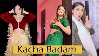 Kacha badam Tiktok Video | Instagram reels Kacha badam viral video | Simpal Kharel | Prisma Princy