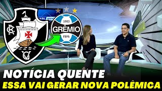 SAIU AGORA! A TORCIDA NÃO ACREDITA NISSO | NOTÍCIAS DO VASCO HOJE