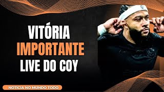 Grande Vitória do Corinthians, Cariocada do STJD querendo F.... o timão, Live do Coy Especial