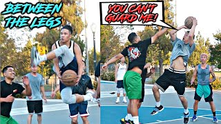 Intense TRASH TALKING Park Takeover! w/ @fungbros and more!