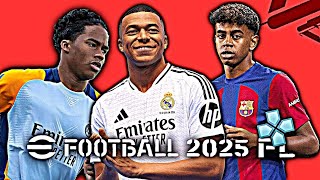 PES 2025 FL PARA PES PPSSPP ATUALIZADO COM TIMES BRASILEIROS E EUROPEUS, KITS TRANSFERÊNCIAS ATUAIS