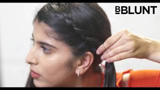 How to create a Hairline Dutch Braid |  BBLUNT