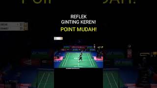 😱 KETAT! RUBBER GAME LHO! Anthony Sinisuka Ginting vs Prannoy HS #shorts Badminton Bulutangkis