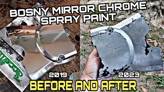 Bosny Mirror chrome spray paint | Before and after | Alvin Miralpes