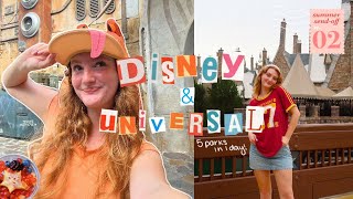 disney world and universal: 5 parks in 1 day | summer send-off series part 2