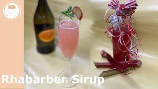 Schneller Rharbarber-Sirup  |  Thermomix  |  DeKoLe