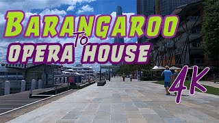 Barangaroo to Circular Quay Walk 4K