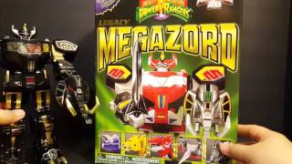 MMPR Power Rangers Limited BLACK Megazord review.