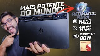 CHEGOU! O TABLET GAMER mais potente do mundo! Redmagic NOVA! Com super bateria e processamento