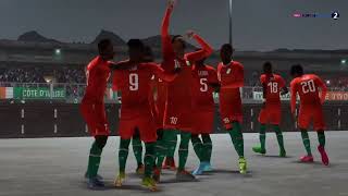 CAF Africa Cup Qualification #008 | Group H | Ivory Coast vs Comoros | Highlights | Fifa 23