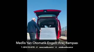 Medlis Engelli Araç Rampası - Ford Transit Arka Kapı Kullanımı