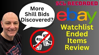 I Found More Shill Bids & a Huge Buy to Relist Profit Attempt