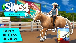 Sims 4 Horse Ranch: an honest review! #ad