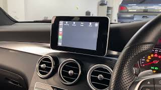 Mercedes GLC 220 D Wireless CarPlay upgrades from TTW.