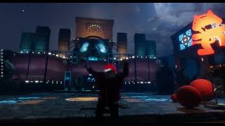 Santa & Monstercat in Sansar. Feat #Monstercat #callofthewild #retrometallic