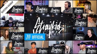 ‘Stray Kids "MIROH" Dance Practice Video’ reaction mashup