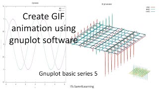 create gif animation in gnuplot |  gnuplot basic | gnuplot series 5