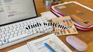 🗂REAL TIME study with me - 90 min / typing sound⌨️【作業用】