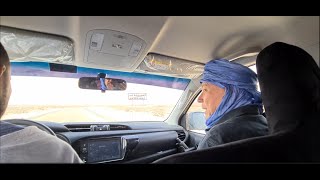 Passing a mountain pass near Leweinat on the way to Atâr in the Adrar Region of Mauritania.