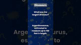 Dinosaurs - Mind Blowing Fact #shorts