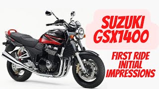 Suzuki GSX1400 - First ride and initial impressions