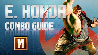 E. HONDA Combo Guide (Modern Controls) – Street Fighter 6