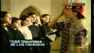 TRAGEDIAS DE FAMOSOS - CRONICA TV - OSVALDO GUIDI ( 1 parte )