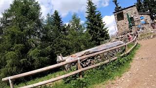 San Giovanni di Fassa Val Monzoni Rif. Taramelli Lago delle Selle