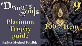 Demon's Souls Remake, 100% Item Platinum Trophy Guide in 10 hours. Part 9. 14/37 Trophies unlocked