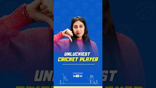 India's UNLUCKIEST cricket player! 💔🇮🇳  #shorts #viral #shortsvideo