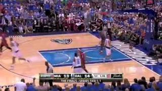 LeBron James SICK Two-Handed Dunk against the Mavs (NBA Finals, Game 3)