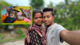 part1/ Puja lifestyle vlog/ आज हुई पूरी बॉडी मसाज 🫣) tomorrow full video 👇/ #couple ♥️