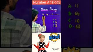 Number Analogy #pyq9 #reasoning #shorts #short #analogy #trending #video #youtube #youtuber #focus40