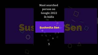 Most searched person on Google 2022 in India #google #googlesearch #shorts